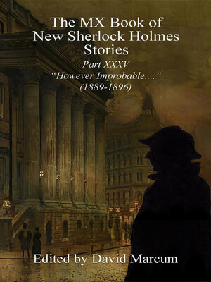 The MX Book of New Sherlock Holmes Stories, Part XXXV - ebook